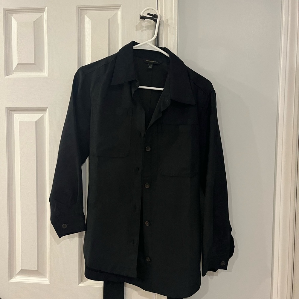 Suede shirt